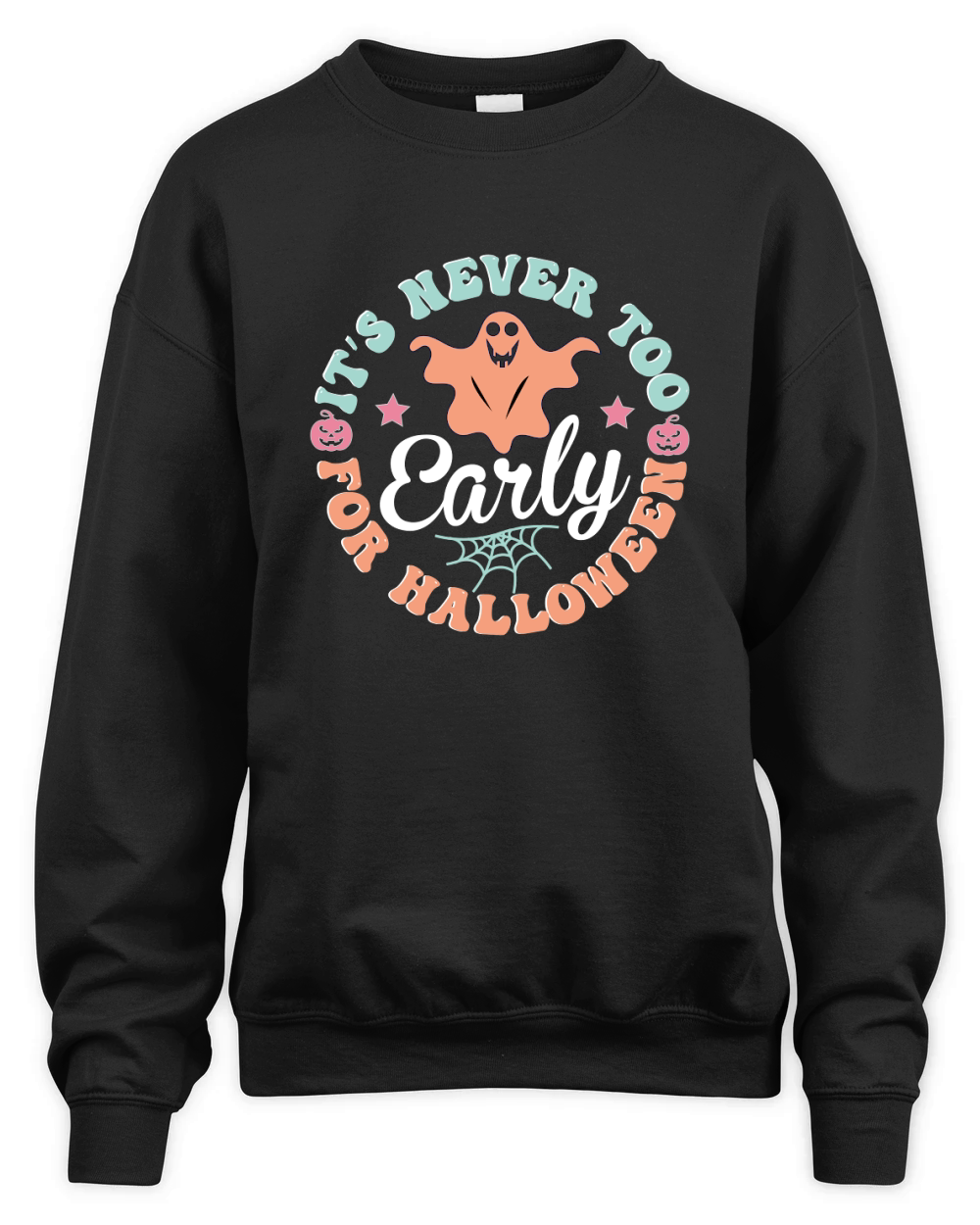 its never too early for halloween Unisex Premium Crewneck Sweatshirt
