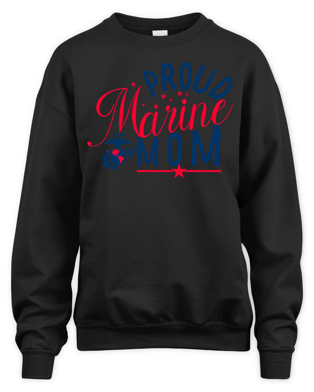 Marine Mom 06 Unisex Premium Crewneck Sweatshirt