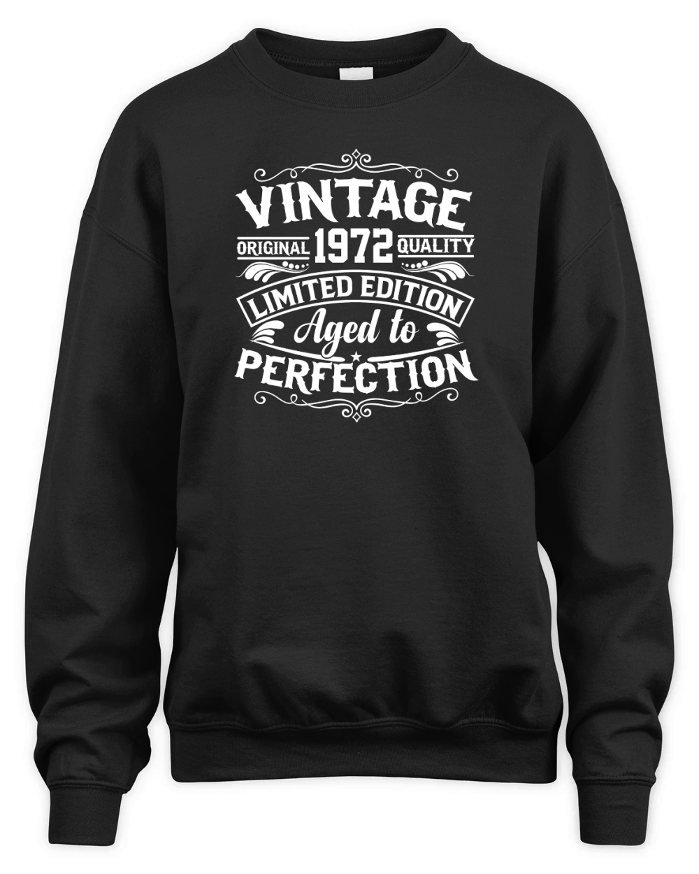 Vintage original 1972 quality limited edition aged to perfection Unisex Premium Crewneck Sweatshirt