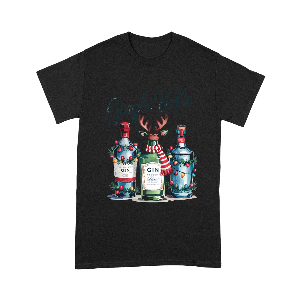 Gingle Bells Vintage Christmas Unisex T-Shirt