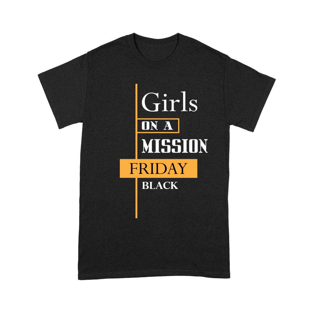 Girls On A Mission Black 2 Unisex T-Shirt