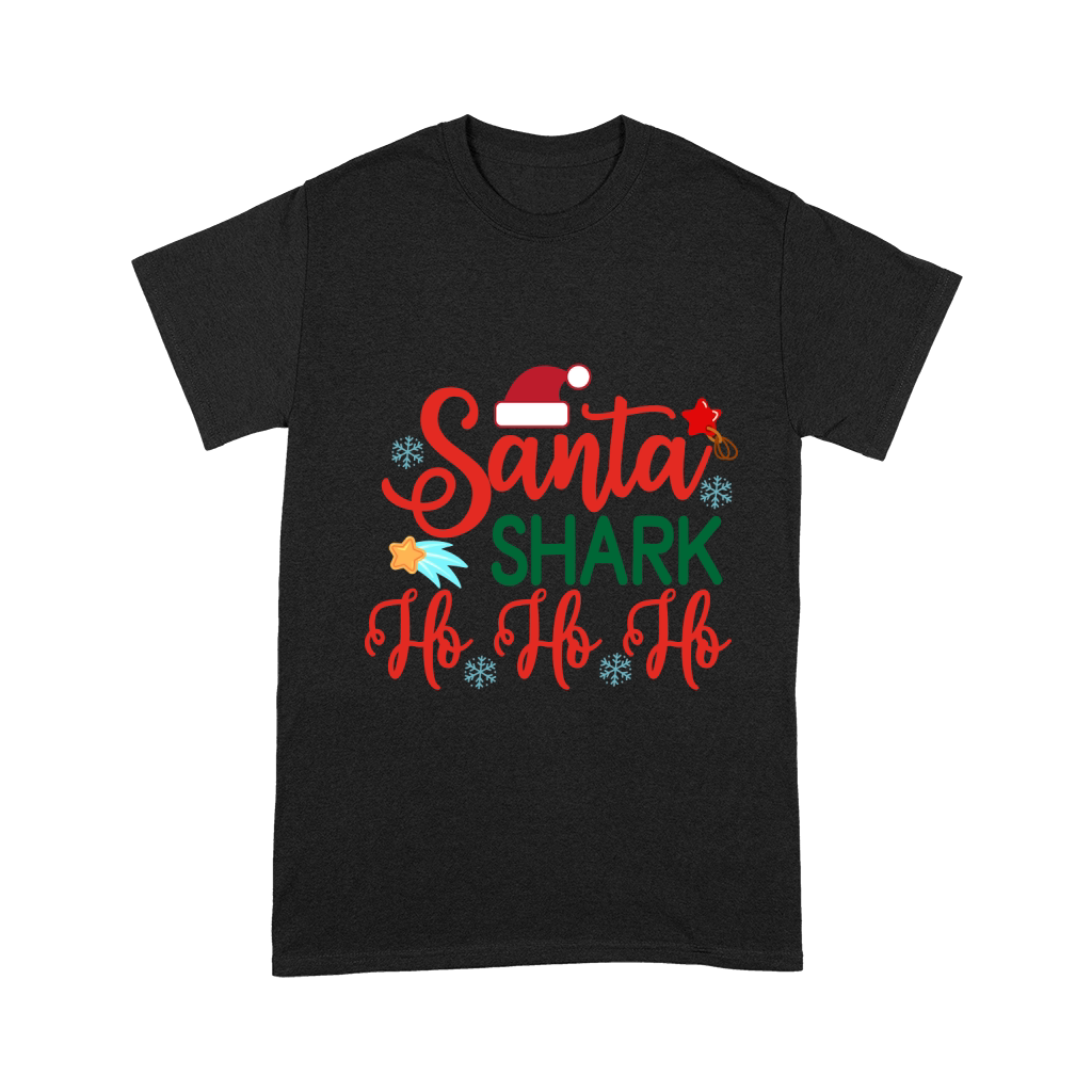 Santa Shark Ho Ho Ho Unisex T-Shirt