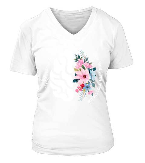 Not all great minds think alike V-neck T-Shirt Woman