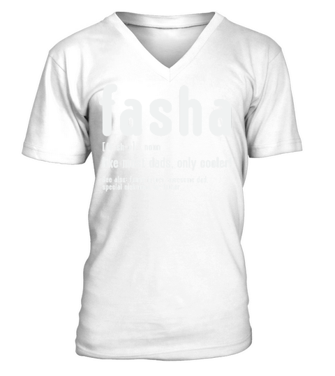 Fasha for Fathers Day V-Neck T-shirt