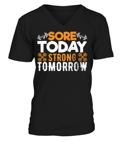 Sore Before Strong V-Neck T-shirt