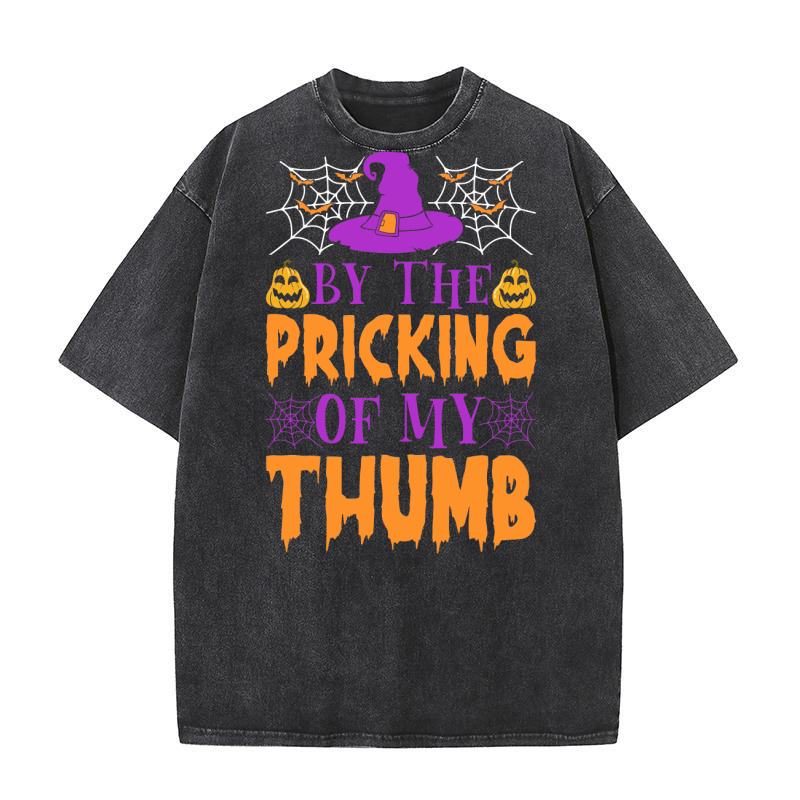 216. by the pricking of my thumb Washed T-Shirt