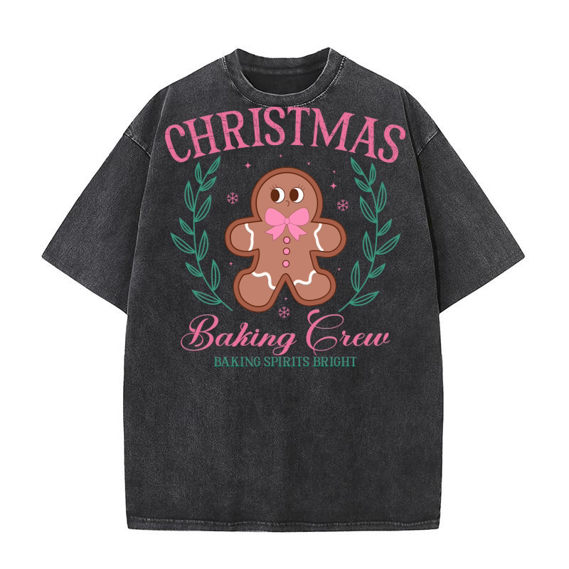Christmas baling crew 1 Washed T-Shirt