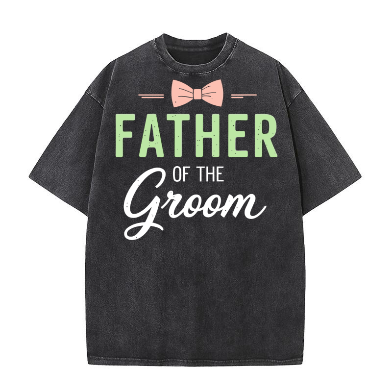 Father of the groom Washed T-Shirt