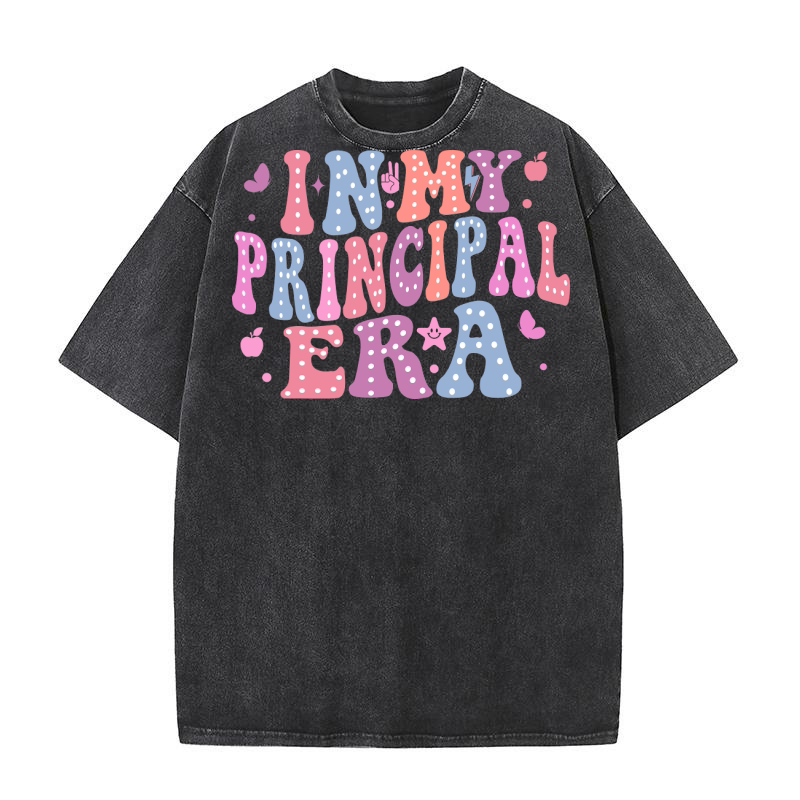 In My Principal Era 02 Washed T-Shirt