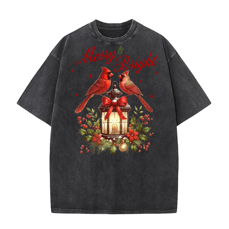 Merry & Bright 20 Washed T-Shirt