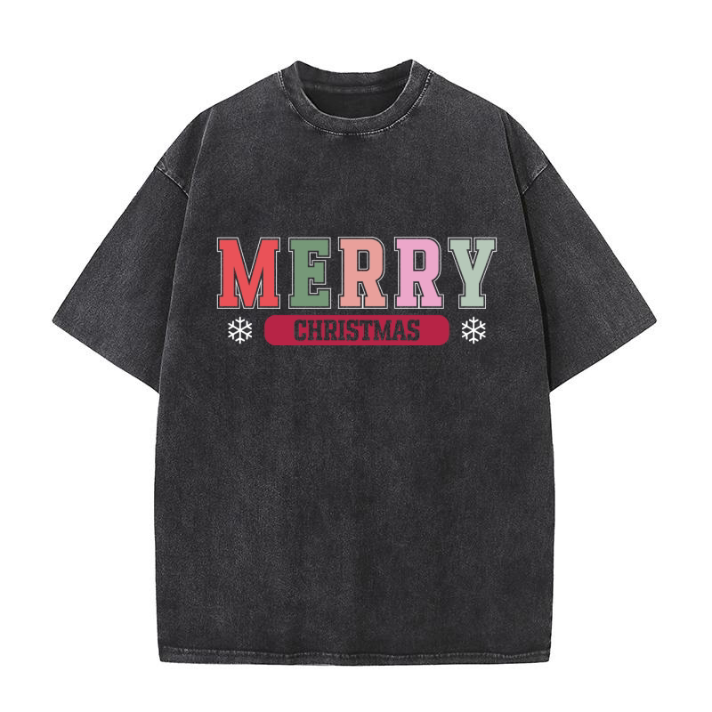 Merry Christmas 21 02 Washed T-Shirt