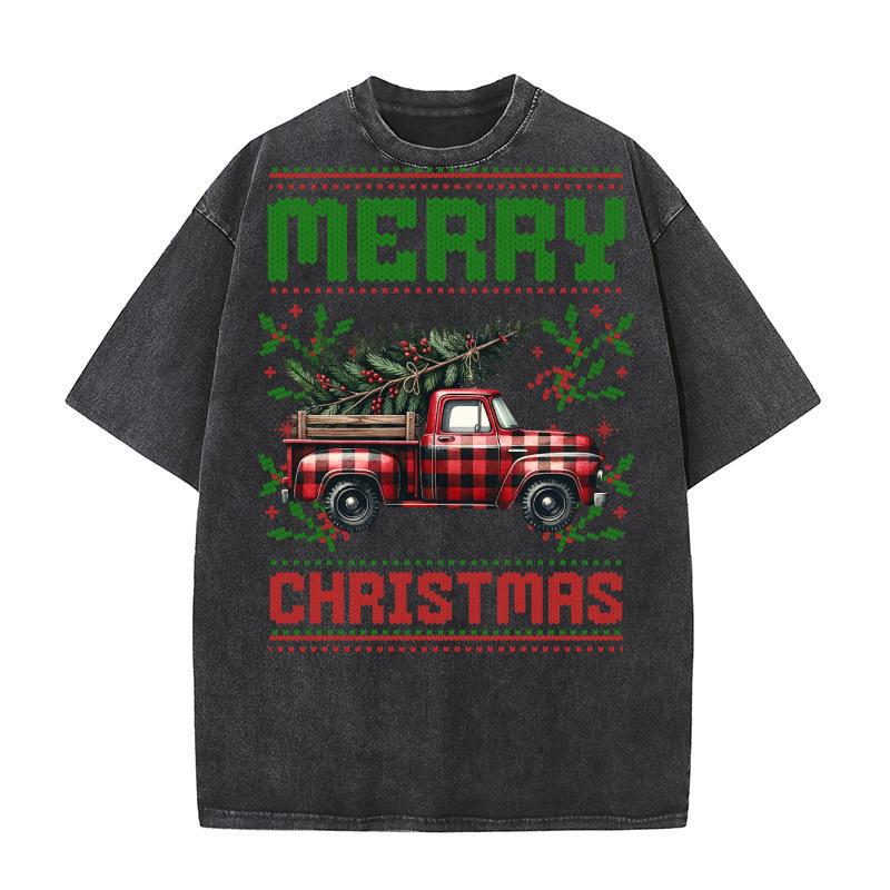 Merry christmas 59 04 Washed T-Shirt
