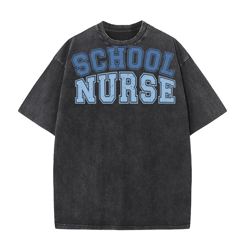 school nurse 1 Washed T-Shirt