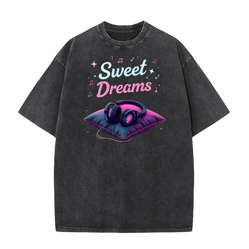 Sweet Dreams Headphones 1 Washed T-Shirt