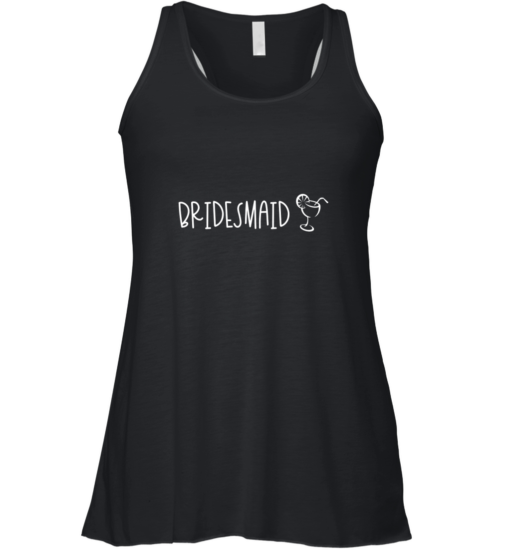 Bride Bridesmaid Wedding01 Women's Flowy Tank Top