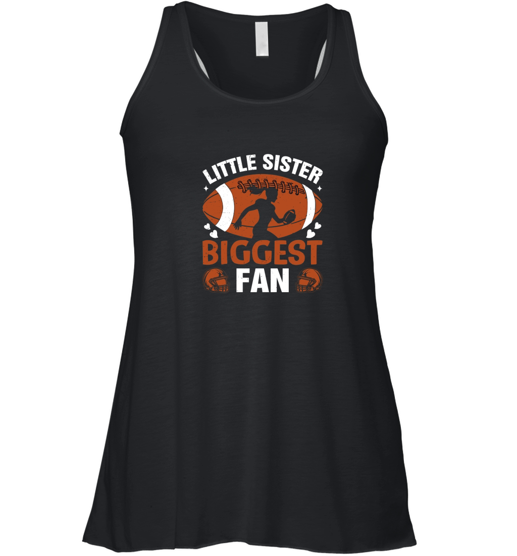LITTLE SISTER BIGGEST FAN 02 Women's Flowy Tank Top