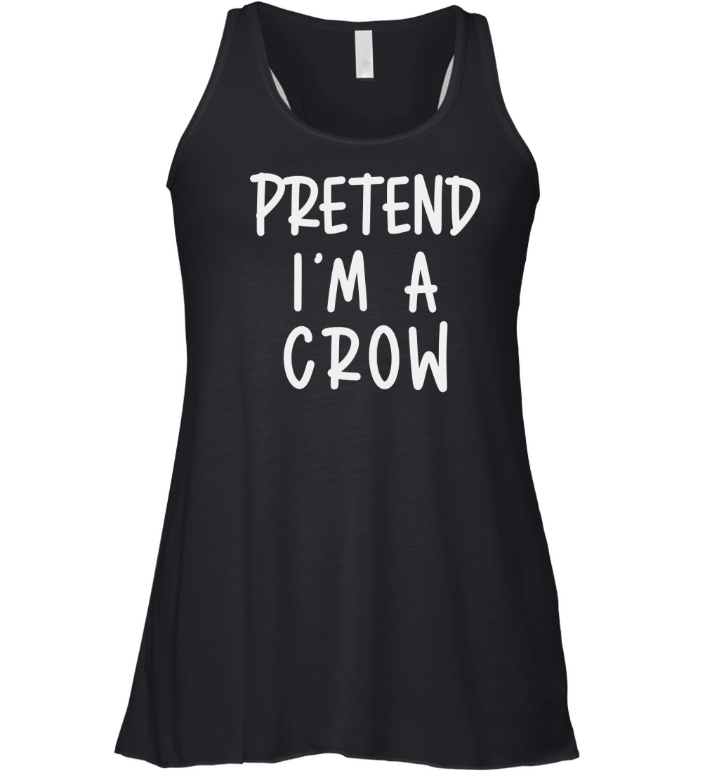 Pretend Im a Crow Women's Flowy Tank Top