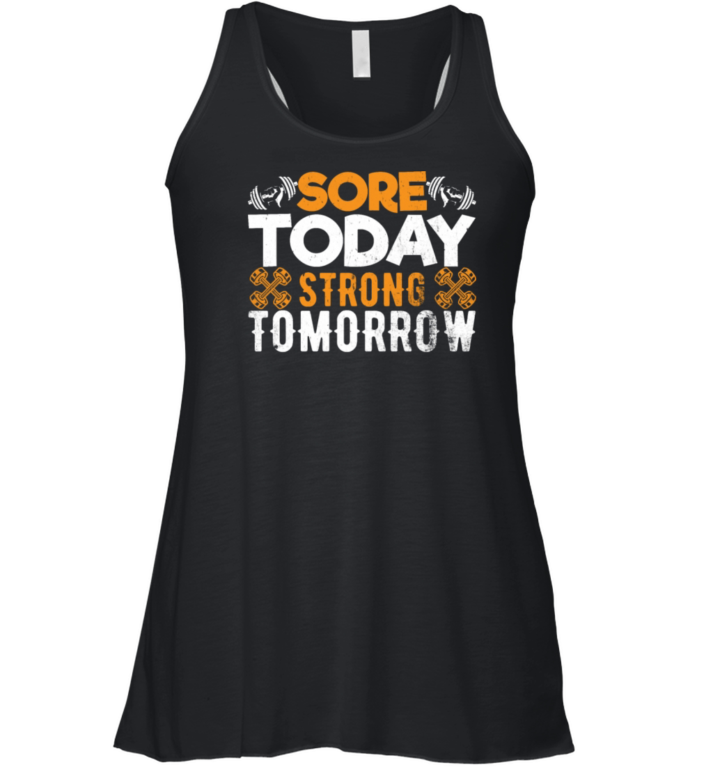Sore Before Strong Women's Flowy Tank Top