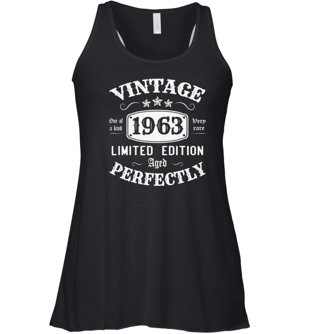 Vintage 1963 Limited Edition Aged Perfectly Women's Flowy Tank Top