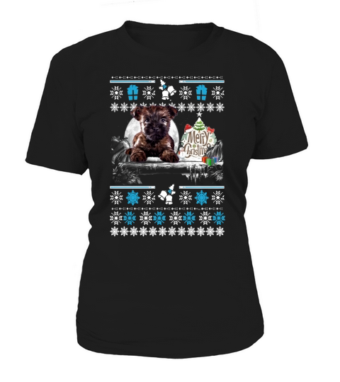 Cairn Terrier Ugly Christmas Women's T-Shirt