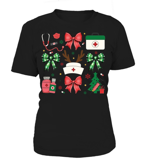CoquetteNurseChristmas Women's T-Shirt