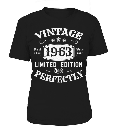 Vintage 1963 Limited Edition Aged Perfectly Women's T-Shirt