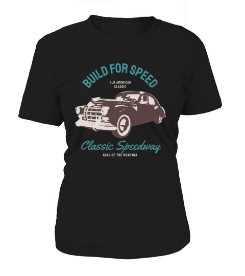 Vintage Sportscar classic Car Muscle Car Women's T-Shirt