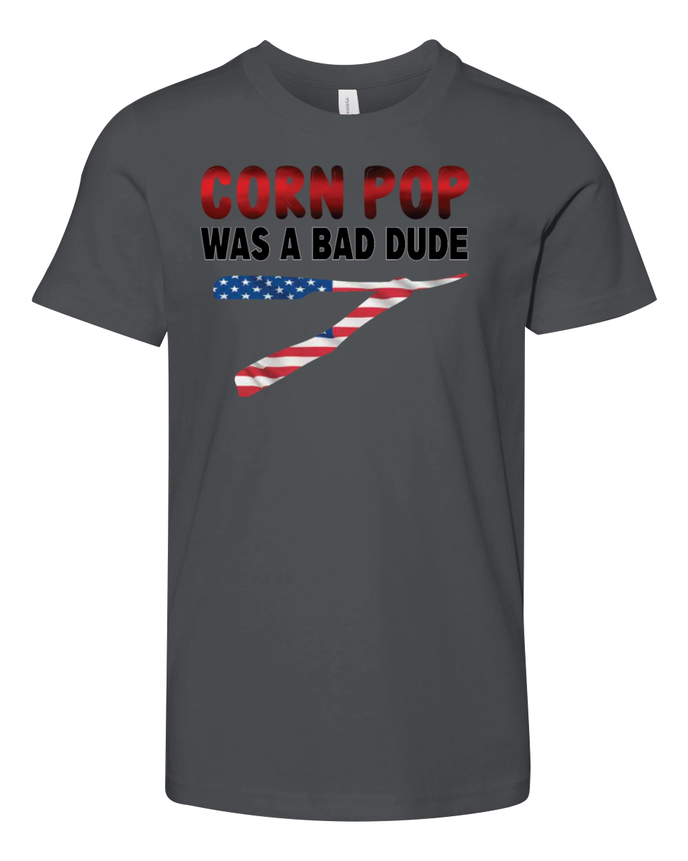 Corn Pop Was A Bad Dude Youth Unisex Jersey Tee