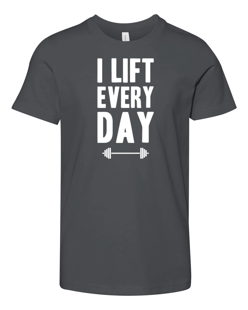 Gym fit lift weights gift idea muscles workout Youth Unisex Jersey Tee