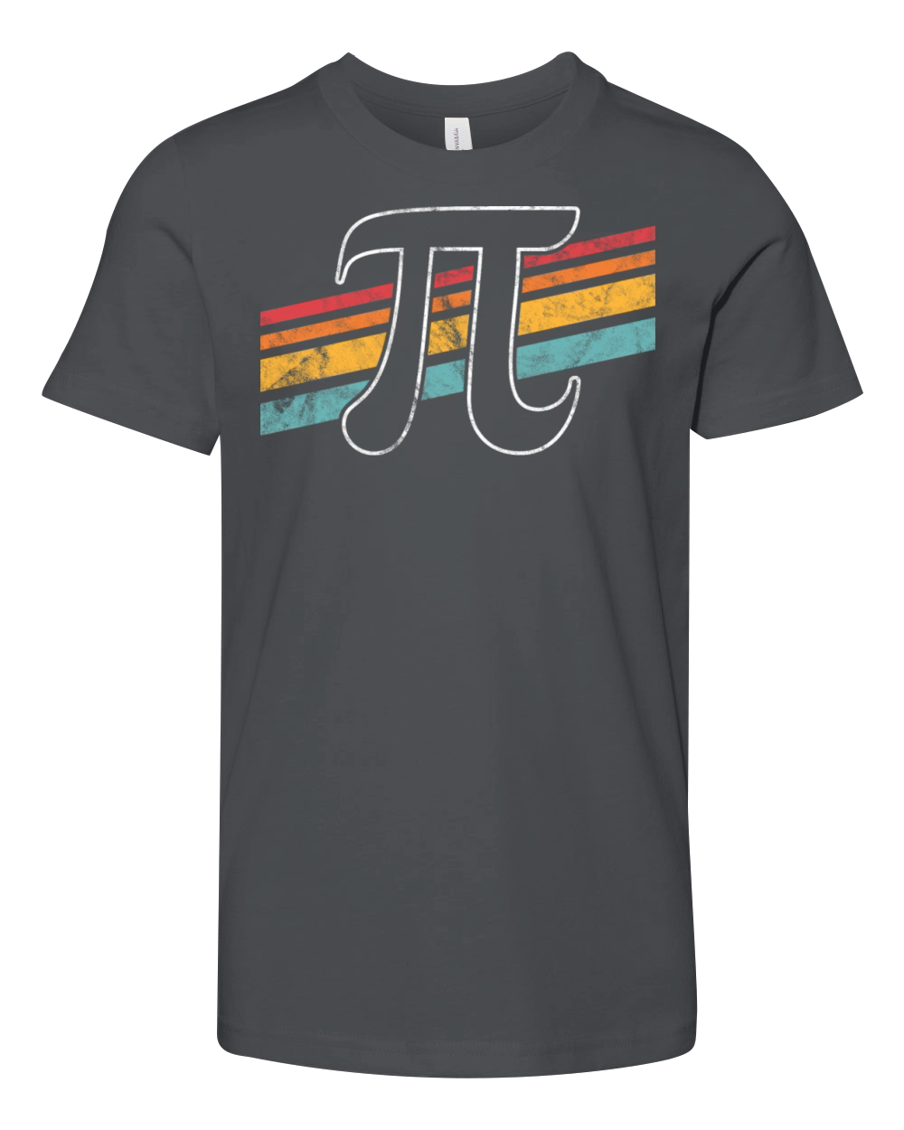 PI Day 2022 Math Lover Mathematics Retro Vintage Youth Unisex Jersey Tee