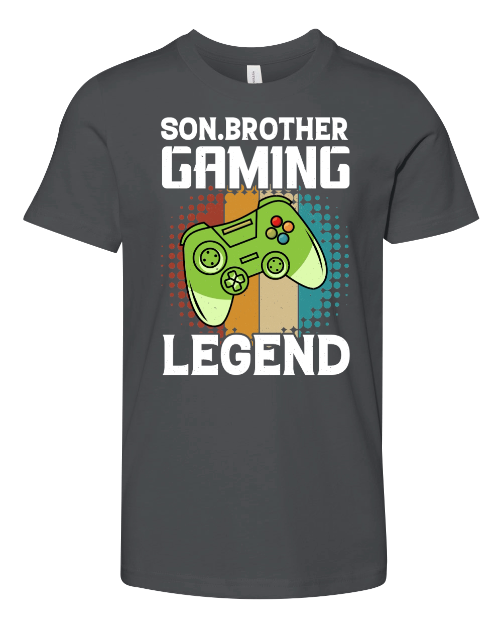 Son Brother Gaming Legend 1 Youth Unisex Jersey Tee