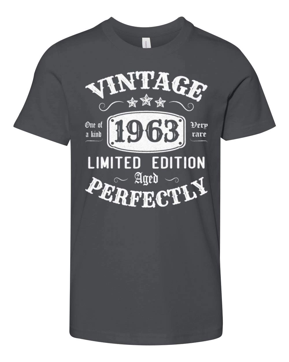 Vintage 1963 Limited Edition Aged Perfectly Youth Unisex Jersey Tee