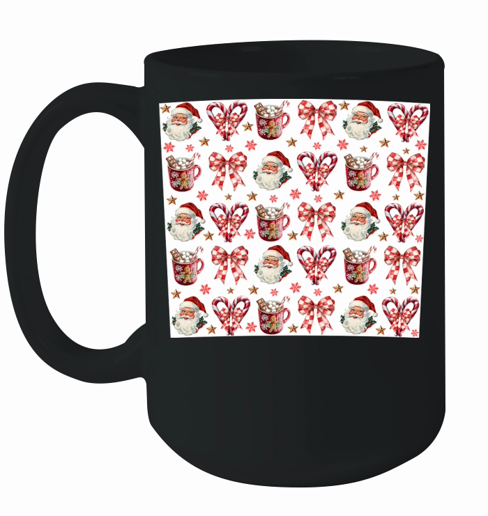 20oz Christmas001 Tapered Ceramic Mug