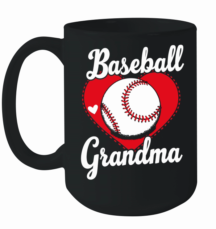 Baseball grandma Ceramic Mug