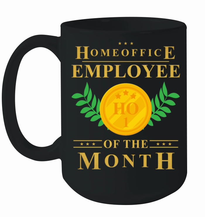 Homeoffice Employee of The Month Homeschool Remote Ceramic Mug