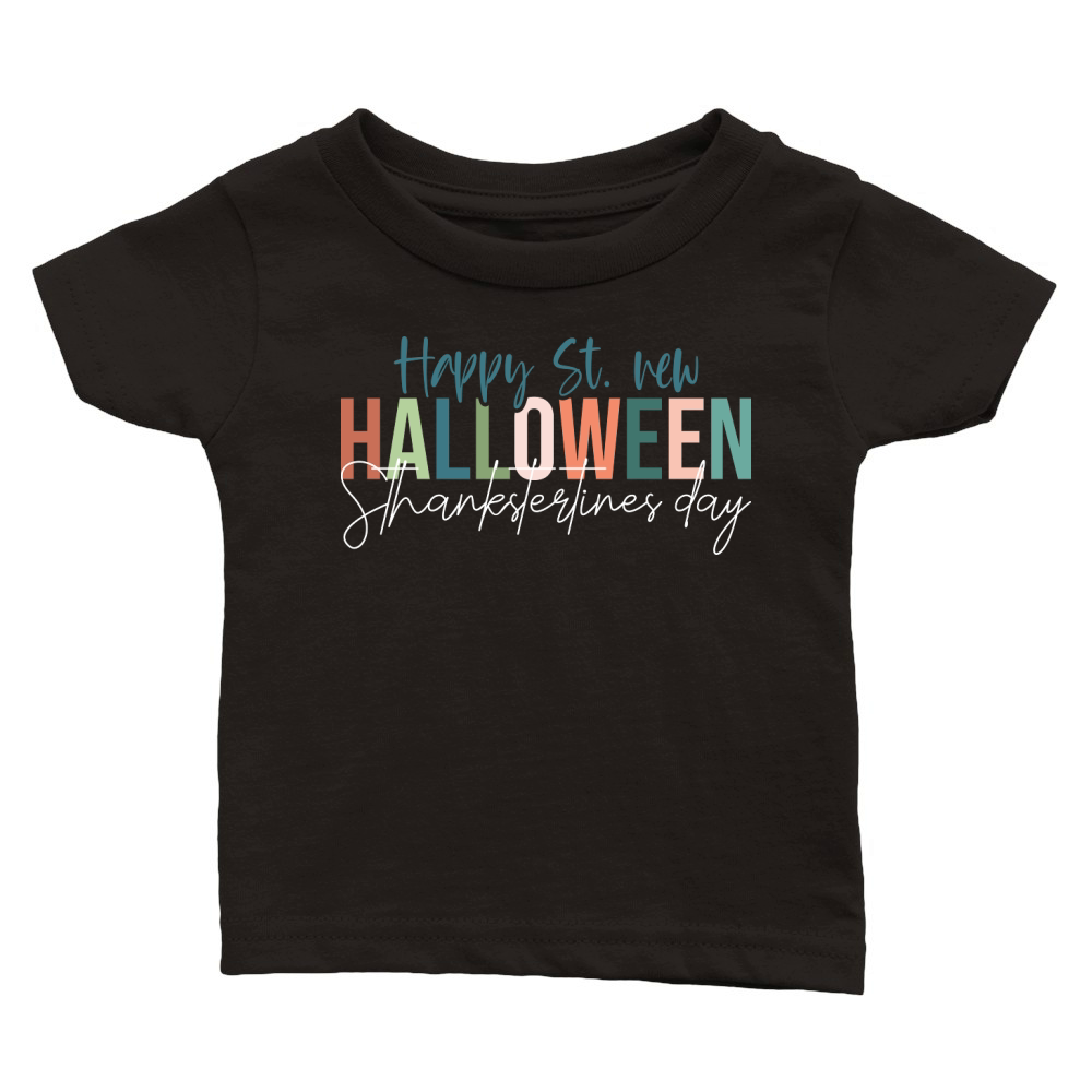 Happy St. new halloween Sthankstertines day Classic Baby Crewneck T-shirt