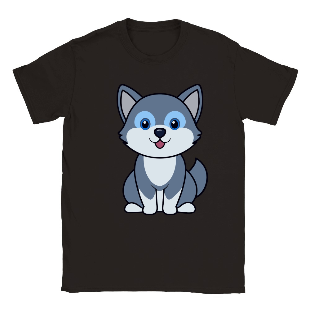 Alaskan Klee Kai 04 Classic Kids Crewneck T-shirt