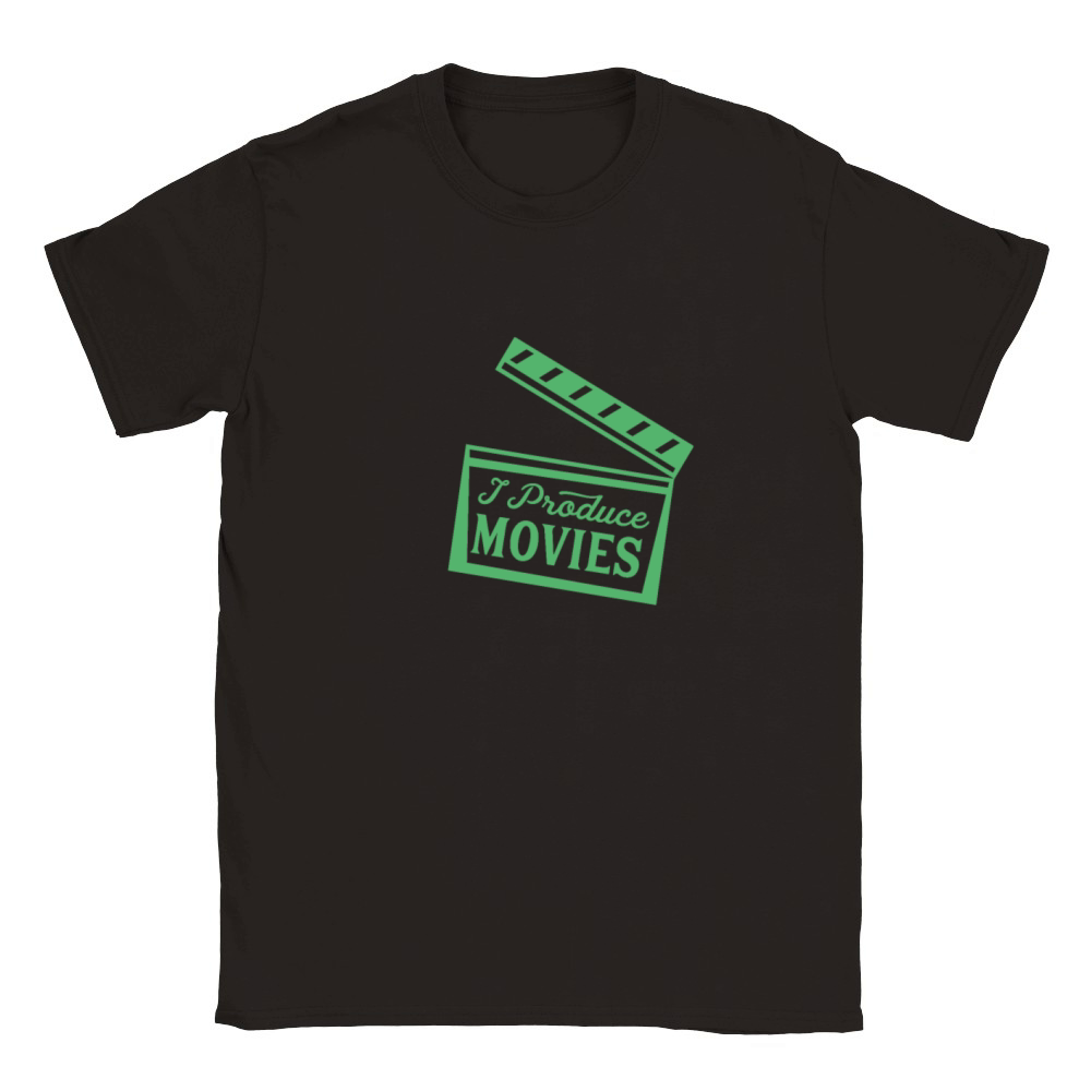 Videos Filmmaker Movie Producer Production Movies Classic Kids Crewneck T-shirt