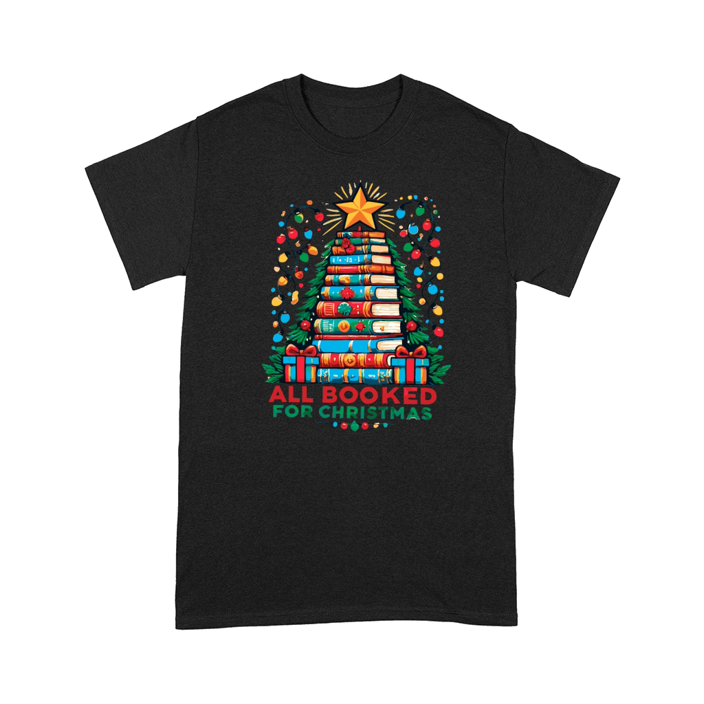 All Booked for Christmas Comfort T-shirt