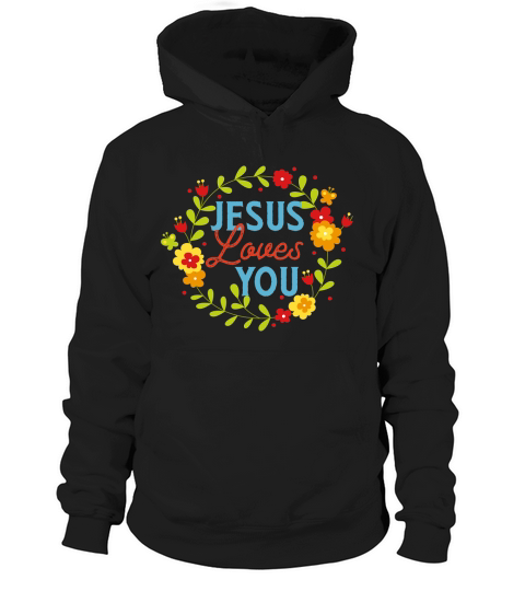 Beautiful Things Happen, Jesus Front Hoodie Unisex