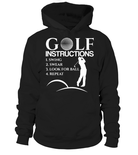Golf Instructions Hoodie Unisex