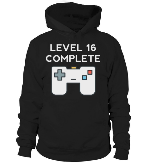 Level 16 Complete 16th Birthday Hoodie Unisex