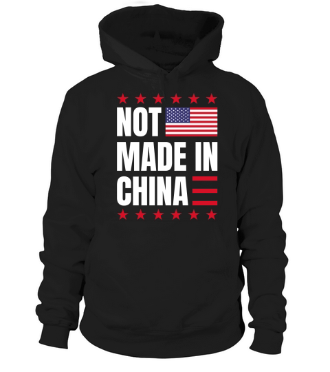 Not made in china us Hoodie Unisex