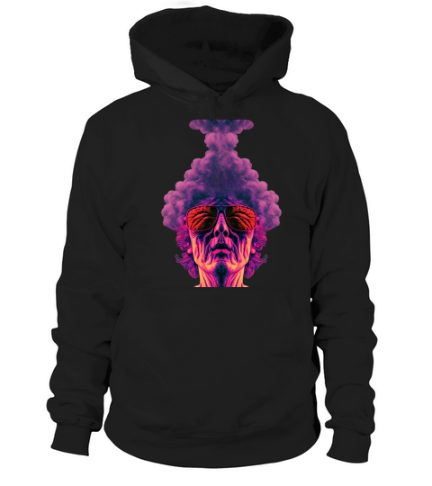 Smoking Stoner PNG Artwork Hoodie Unisex