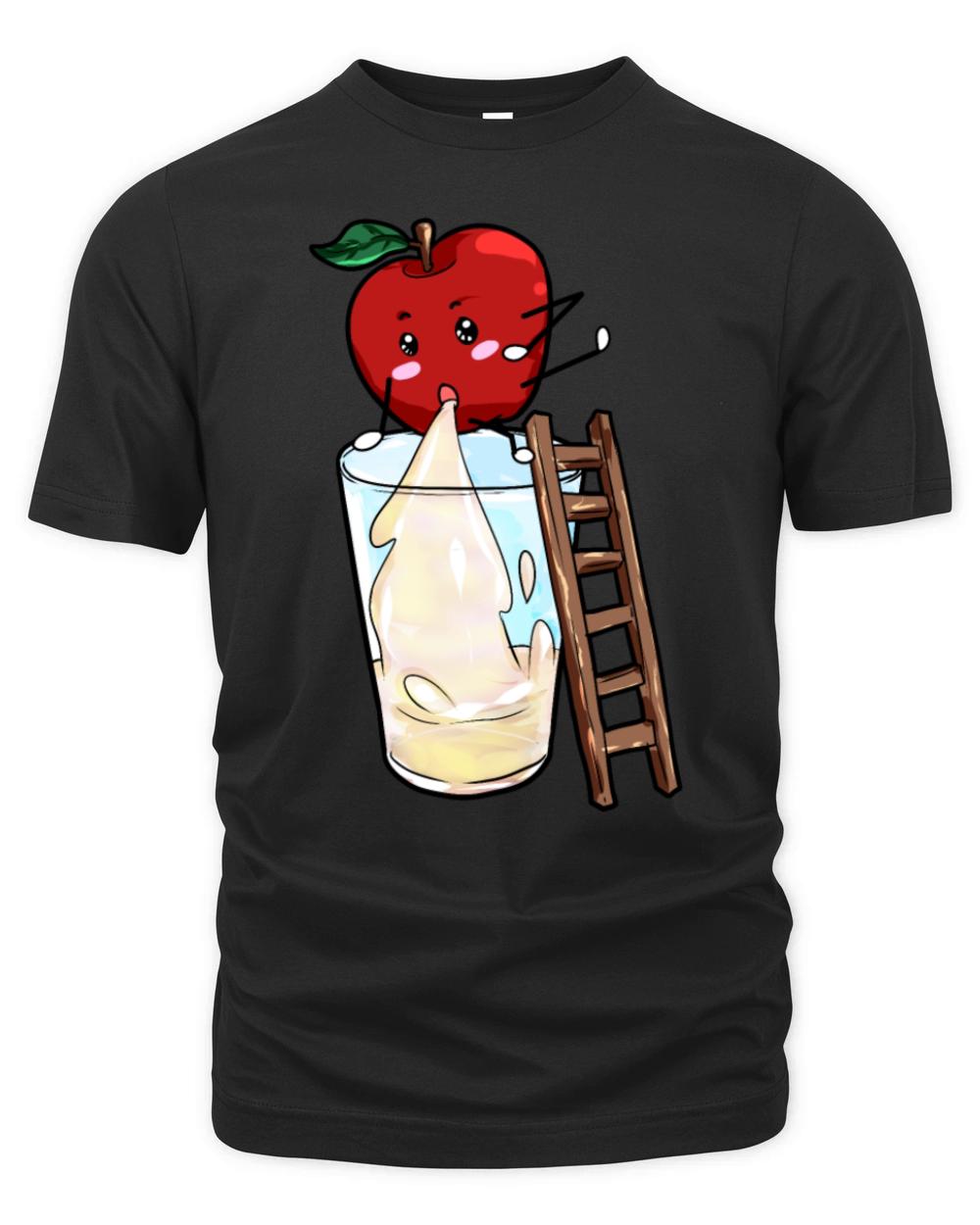 Apple drools apple juice Organic Unisex T-shirt