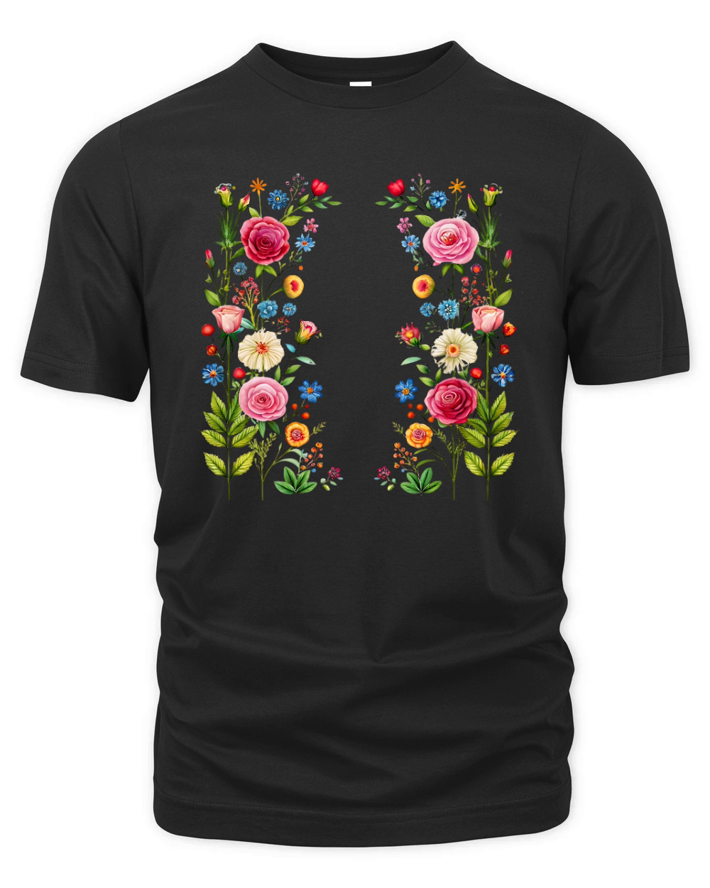 Beautiful Floral 2 Organic Unisex T-shirt