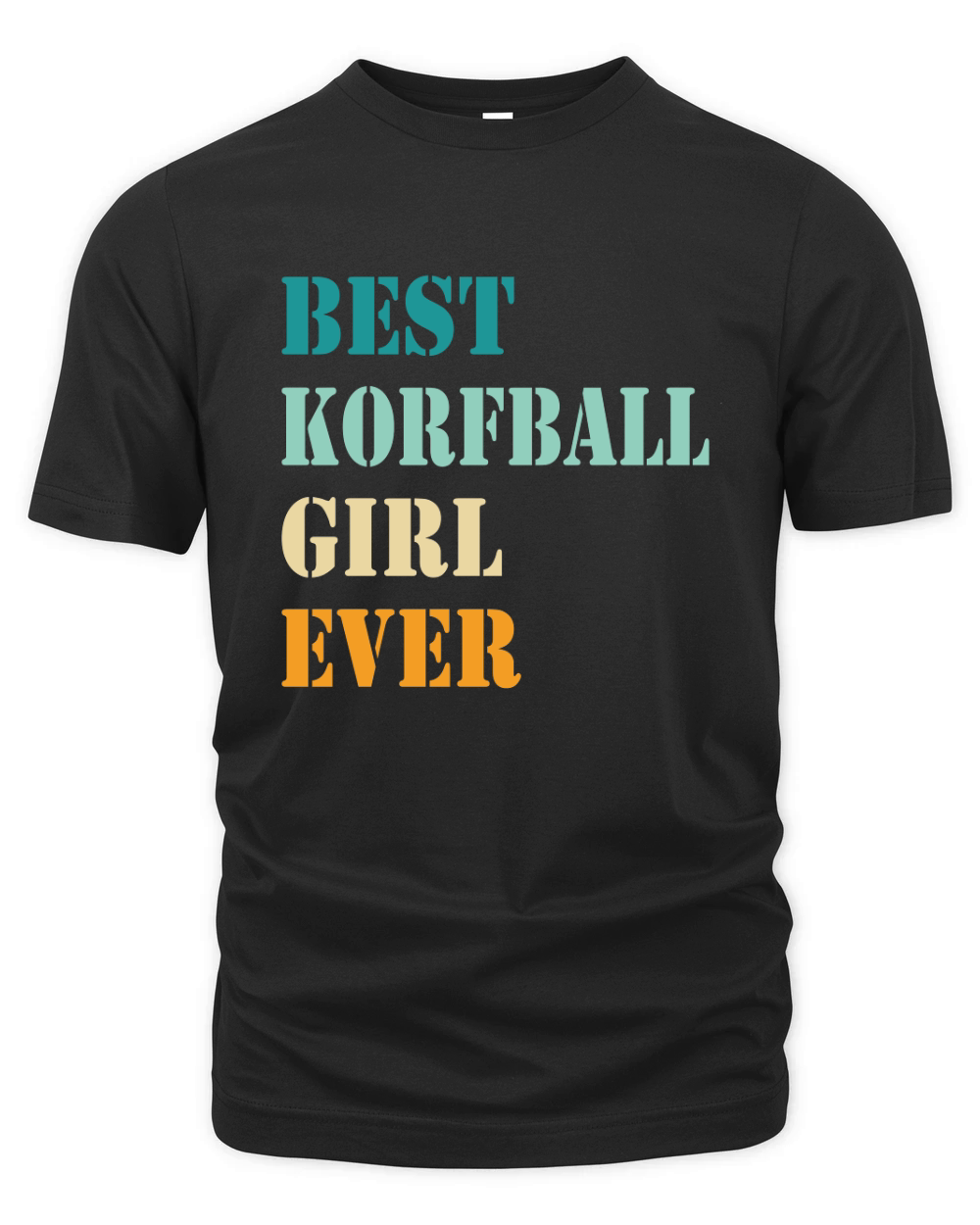 Best Korfball Girl Ever Organic Unisex T-shirt
