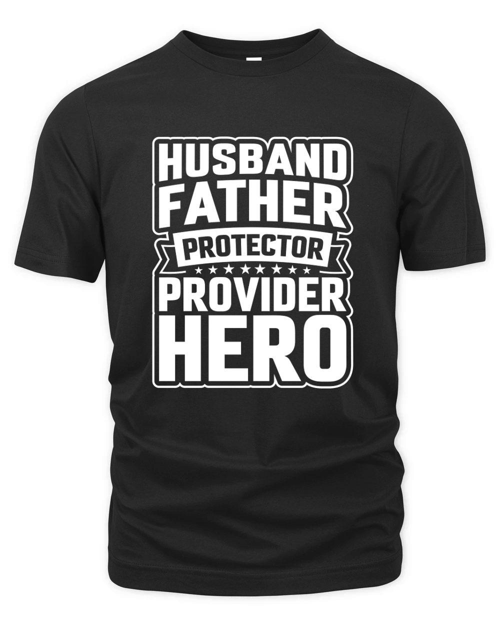 Husband Father Protector provider hero 02 Organic Unisex T-shirt