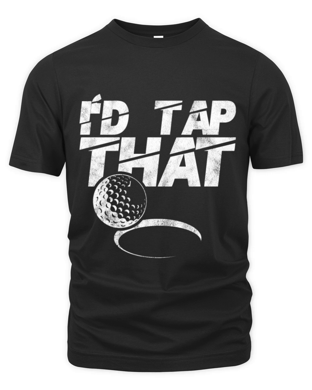 Id Tap That Golf Ball Golfing Funny Sports Gift Organic Unisex T-shirt