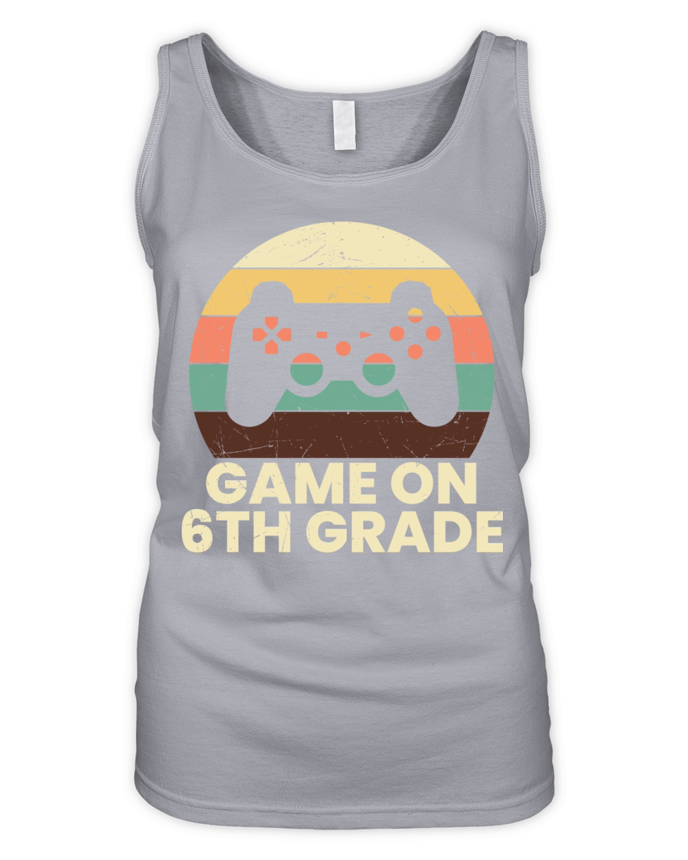 back to school   Game on 6th grade Organic Women's Tank Top
